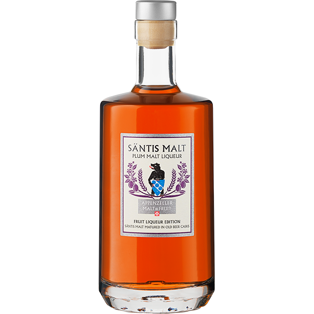 Säntis Malt Plum Malt Liqueur – 50cl Whiskyflasche