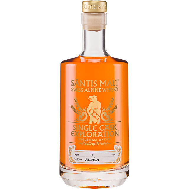 Säntis Malt Single Cask No 18021 – 50cl Whiskyflasche