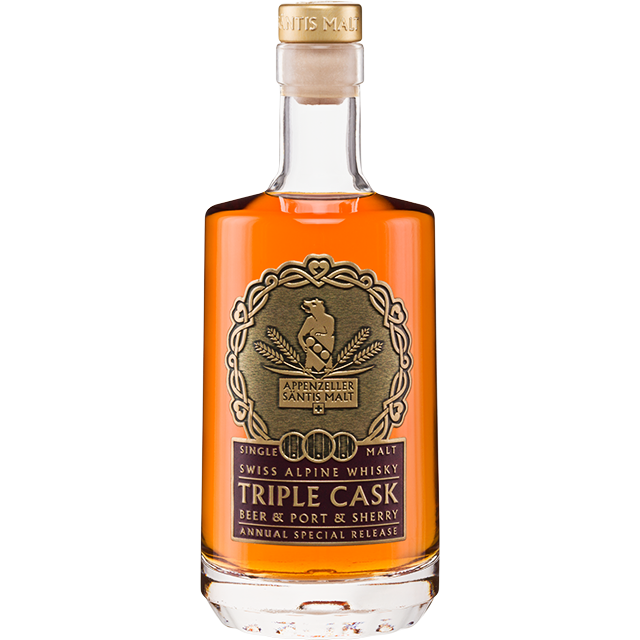 Säntis Malt Triple Cask – 50cl Whiskyflasche